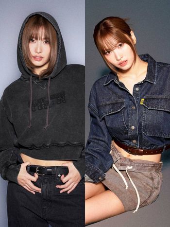 MOMO不愧是「川字腹肌」女王！最新鬼塚虎形象照曝光！連換四套、AI級比例超神！