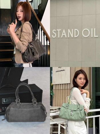 韓國包包STAND OIL上新貨！新爆款「Zuni保齡球包」金高恩都愛上！水桶包、托特包也好看！