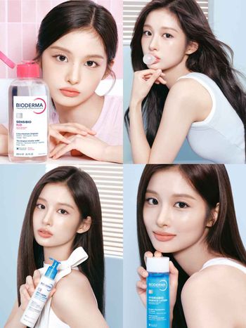 NMIXX薛侖娥驚喜官宣貝膚黛瑪韓國品牌大使！Sullyoon透亮水光肌保養儀式公開，穩膚乳液、精華水必收！