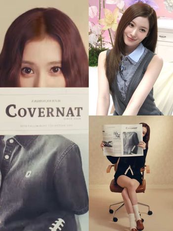 韓牌COVERNAT秋冬新女神是Sana？！ 預告片驚喜釋出、ONCE們一秒認出！這次真的藏不住啦～