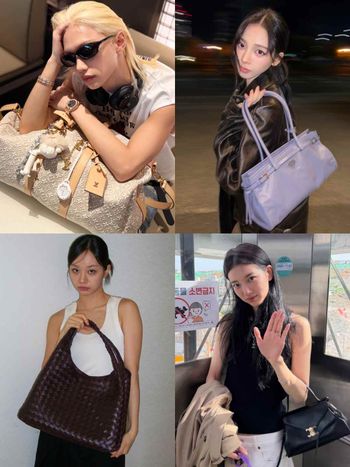 韓星今年都在背什麼包？6款「精品愛包」一次看！惠利BV大包、Jisoo迪奧飯盒包都超夯、會越看越想買！