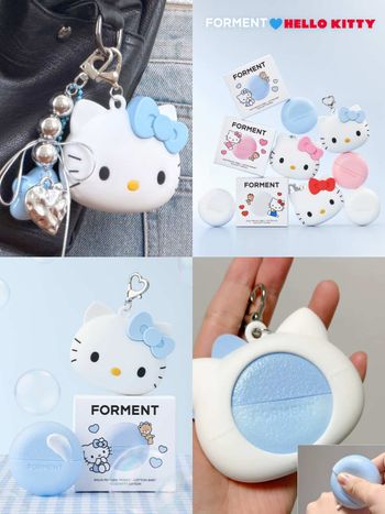 韓國國民香氛FORMENT再度攜手三麗鷗！搶瘋Hello Kitty香膏新增「純淨寶寶藍」香氣，上次沒買到這次別再錯過！
