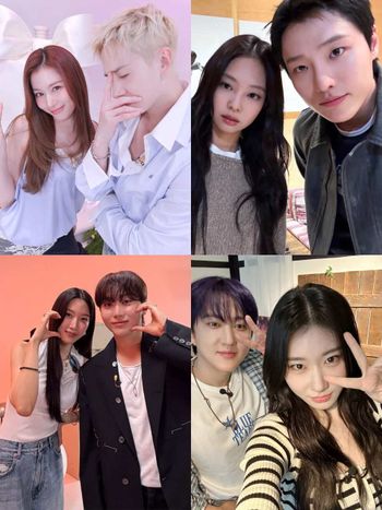 盤點感情超好的韓娛男女組合！Jennie&WOODZ神仙友情引熱議，方燦&Sana姊弟情互動爆笑