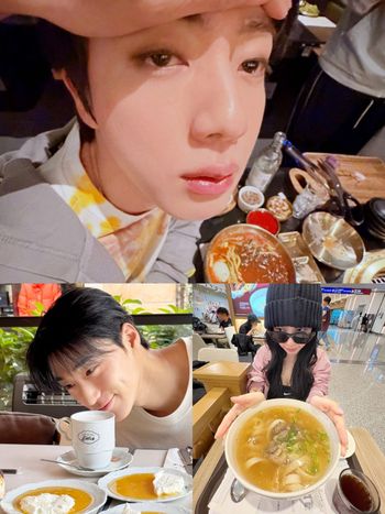 韓星最愛5大美食拍照姿勢盤點！aespa Karina「放大拍照法」超誘人、BTS泰亨這樣拍隨便擺都可愛！