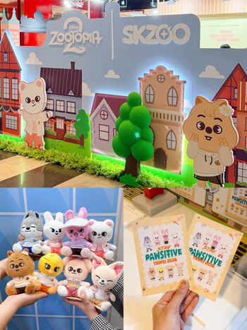 SKZOO《動物方城市2》快閃店來了！超可愛「Jiniret肩上絨毛玩偶、台北限定明信片」必買周邊一次看！