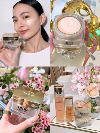 Dior頂級乳霜再進化！「逆轉10年肌齡」玫瑰胜肽登場，融雪質地一抹澎潤緊緻、萬元級保養奢華如高訂精品！