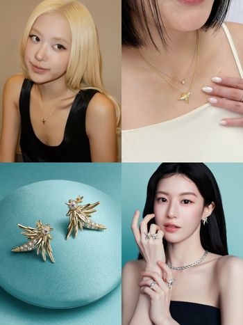 Tiffany雙女神的摯愛！Rosé、高允貞都愛上的「石上鳥項鍊、戒指」黃金小鳥、奢華又百搭！