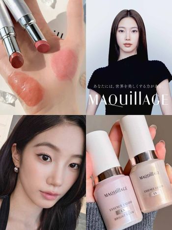 最會收割美妝資源的臉孔！KAZUHA空降MAQuillAGE心機彩粧新任繆思，清冷神顏＋無瑕白玉肌美到不科學！