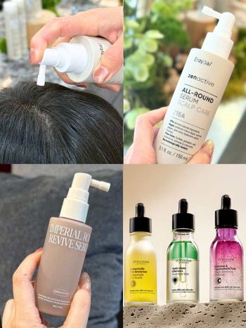 夏季髮根清爽必備「頭皮精華」盤點！歐舒丹、AVEDA、艾瑪絲養出蓬鬆高顱頂、細軟塌髮真的有救！