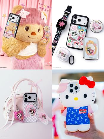 CASETiFY最近出了超多可愛手機殼！雙星仙子、飛天小女警、奶油小熊...Y2K風格超時髦！