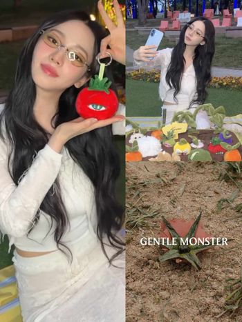 不只賣眼鏡了？Karina搶先開箱GENTLE MONSTER「蔬菜娃娃吊飾」系列！根本Jellycat勁敵！