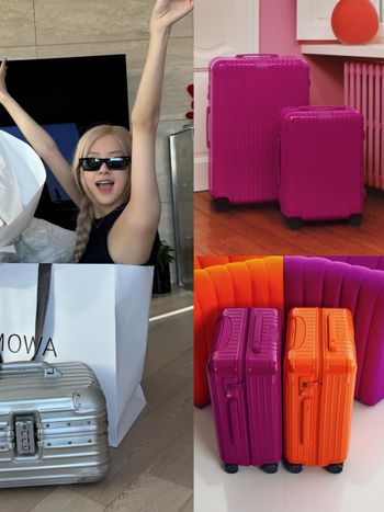 RIMOWA季節新色來了！一看就想度假的「亮橙色、紫紅色」海島假期、出國旅遊就靠這咖！