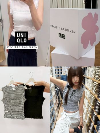日女都暴動！UNIQLO聯名Cecilie Bahnsen台灣要開賣了！小花短T、荷葉洋裝...必搶單品是這些！