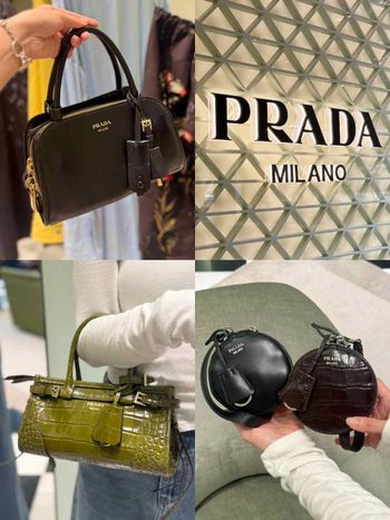 PRADA秋冬新品該買誰？范少勳、許曦文搶先帶逛！「可折疊圓筒包、壓紋Bonnie包」話題爆棚