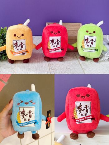 社群狂搶「麥香Jellycat絨毛吊飾盲盒」！麥香奶茶+呆萌小臉可愛翻、隱藏版竟是「這種茶」？