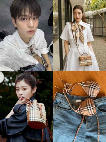 英倫風時代回歸！BURBERRY全新「水桶包、托特包」太好看！許路兒、Lily許韶恩都愛上！