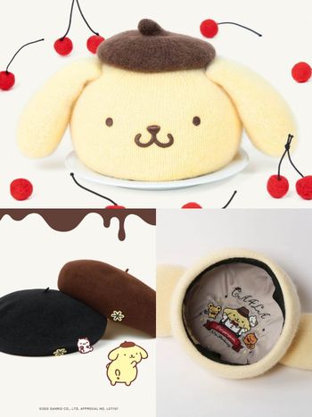 直接打開錢包！日女最愛帽子品牌CA4LA推出布丁狗聯名！「大頭帽、屁屁貝雷帽」可愛爆炸、連內裡刺繡都萌翻！