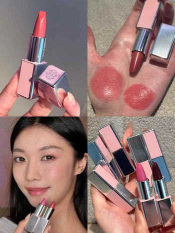 風靡日本資生堂限量「超進化緞光粉唇膏」台灣開賣！特調五種浪漫輕盈粉色調＋滿滿保養精華，一抹奢潤養唇又顯白！