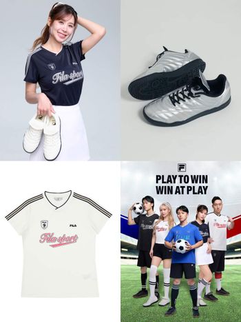 足球世界盃開踢倒數！FILA「Blokecore足球風單品」幫你準備好了！復古球衣、德訓鞋...快跟上這股風潮！