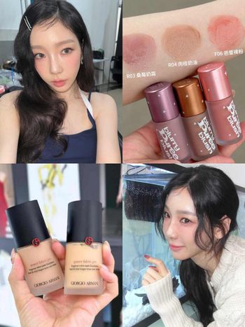 SONE先收藏！太妍高雄世運開唱「同款冷白皮彩妝清單」曝光，亞曼尼水粉底、CANMAKE臥蠶盤全是私下愛用品！