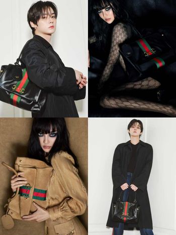 GUCCI太會找人！SKZ李旻浩、aespa寧寧都搶背「Paparazzo新包」！看來新一代夢幻爆款就是它！