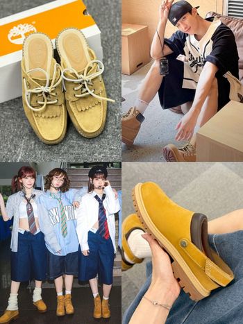 愛豆舞台最愛「踢不爛Timberland」新出三款懶人拖討論爆！穆勒鞋版「大黃靴、帆船鞋」夏天超需要一雙！