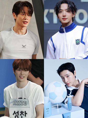 盤點8位「足球超強」的KPOP偶像！珉豪爸爸是足球教練，明宰鉉、成燦都是校隊出身！