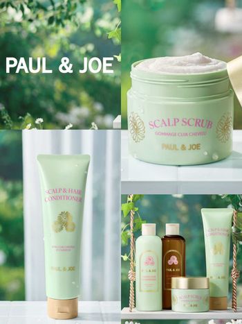 把私人花園變為洗沐時刻！PAUL & JOE「凡爾賽花園髮肌系列」天使光髮質、蓬鬆髮根一次擁有，還自帶仙氣滿滿髮香！