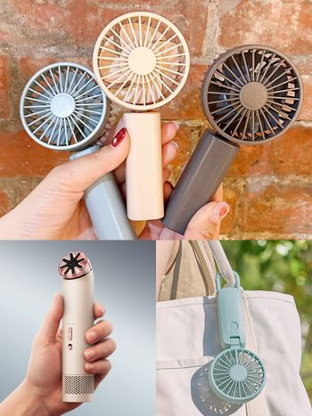 2026夏季必買4大手持風扇推薦！無印良品迷你風扇新色超可愛、Dyson「這支」網友狂討論！