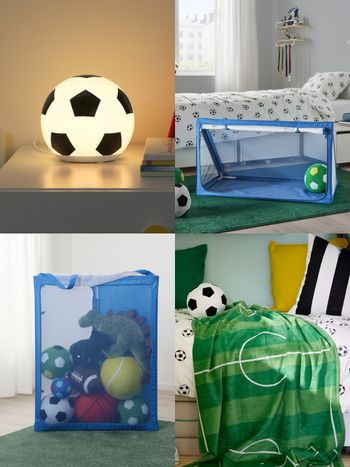 2026世足賽必買應援小物都在IKEA！可愛實用「足球造型桌燈、足球場浴巾」百元就能帶回家！