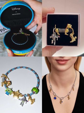 童年回憶來襲！Pandora《玩具總動員》聯名曝光！「彈簧狗、三眼怪」串飾爆可愛、限定珠寶盒外面買不到！