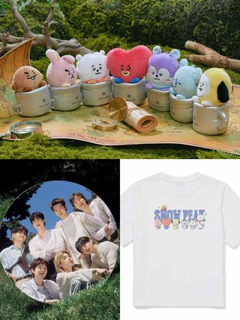BTS孩子們營業中！Snow Peak聯名BT21萌到犯規！阿米狂問「絨毛鑰匙圈」先結帳再說！