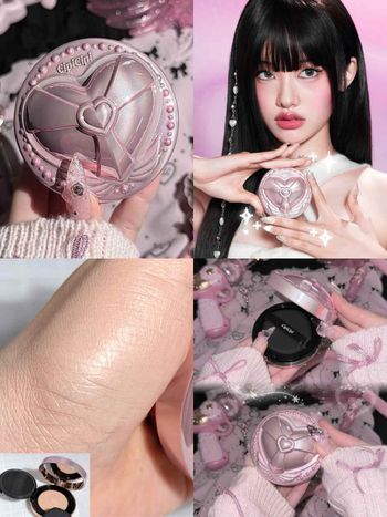 日本少女圈暴動！CipiCipi限量「變身器氣墊」，立體愛心＋翅膀粉色外殼夢幻指數破表，拿在手上秒變魔法少女！