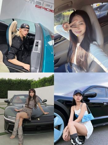 韓星都開哪台名車？TWICE子瑜買保時捷當生日禮物、Felix最愛「這台法拉利」顏色美翻！