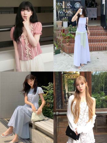 夏天洋裝怎麼穿才好看？韓女五招「顯瘦不失敗技巧」一次學會！碎花每年上榜、輕鬆打造女神級比例！
