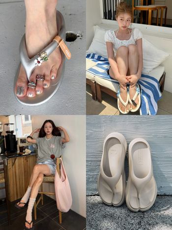 韓妞人腳一雙！五間必逛「厚底夾腳拖」品牌推薦！Jennie同款PAES、AKIII榮登韓國女生最愛！