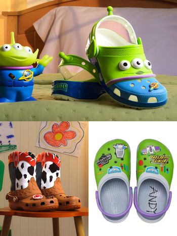 童年回憶暴擊！Crocs《玩具總動員5》聯名鞋登場！三眼怪、巴斯光年超萌登場！連翠絲牛仔靴都有！