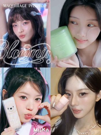Z世代最新彩妝指標！ILLIT美妝代言盤點，日本市場都愛IROHA、MOKA，WONHEE新一代美妝資源收割機！