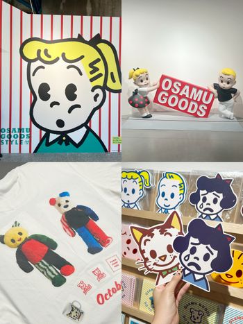 可愛始祖「OSAMU GOODS 50週年展」來了！巨大Jack&Jill立體裝置+300件作品必拍、還能自製T恤！