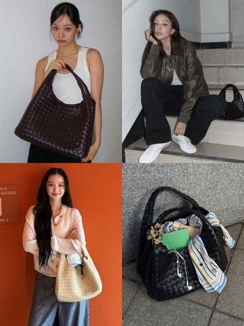 惠利、井柏然都在背！Bottega Veneta新「HOBO包」紅什麼？大容量＋4尺寸實用滿分、迷你款也超受歡迎！