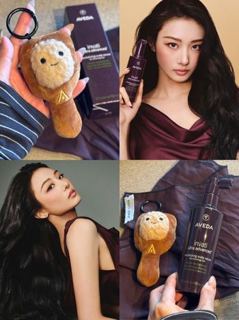 MEOVV GAWON升任AVEDA品牌大使！首推週年慶必入「豐盈菁華組」，超萌梳子娃娃吊飾也想收編！