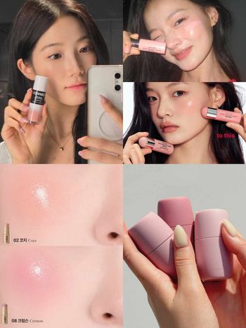日韓女生都愛「多幸感」水光腮紅推薦！植村秀氣色小神筆、Laka防曬腮紅棒，OLIVEYOUNG熱賣腮紅液澎潤到省下打亮！