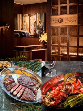 米其林一星牛排館最新力作！The Grill by A CUT「和牛紐約客、碳烤緬因龍蝦」必點推薦一次看！