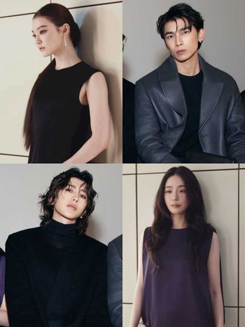 COS紐約時裝周星光太強！MEOVV Ella、朴圭瑛雙美同框、場邊熱聊！品牌大使蔡徐坤也來了！
