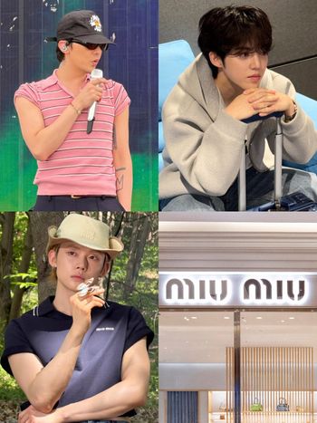 盤點超愛穿MIU MIU的男愛豆！TXT然竣根本天選衣架子、GD也默默常穿！微風南山店爆款一次逛！