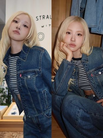 終於等到！Rosé的Levi's聯名來了！牛仔褲皮標超可愛、外套也要整套收！台灣這天開賣！