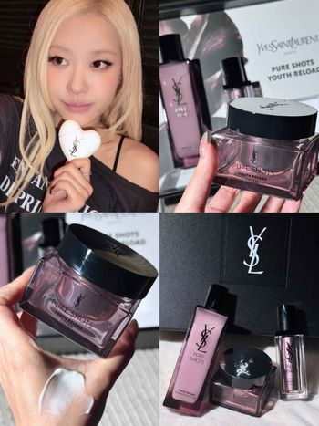Rosé愛用YSL保養公開！「極效活萃」養出透亮發光肌，全新極效胜肽水、精華、乳霜三步驟重塑膠原緊緻輪廓！