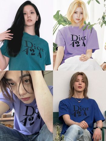 Dior又在幹大事！與電影公司A24展開兩年合作！Jimin、Jisoo、鉉辰代言人都穿上限定上衣應援！