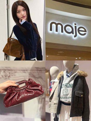 韓星衣櫥愛牌Maje開新店！秋冬新品、全新概念店都超美！難怪IVE Leeseo、LE SSERAFIM恩採都在穿！
