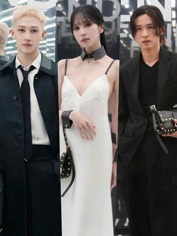FENDI米蘭大秀神仙陣容！SKZ方燦、目黑蓮雙帥同框！TWICE Mina低胸白裙辣翻、美成性感白天鵝！